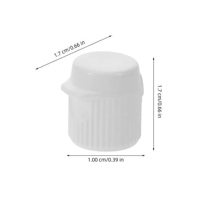 Alt view image 7 of 7 - 30 Pcs Flip Top Toothpaste Caps - M13 Screw-in Toothpaste Tops Compatible with Crest Arm Hammer Tubes - Replacement Tube Covers for Kids and Seniors - White