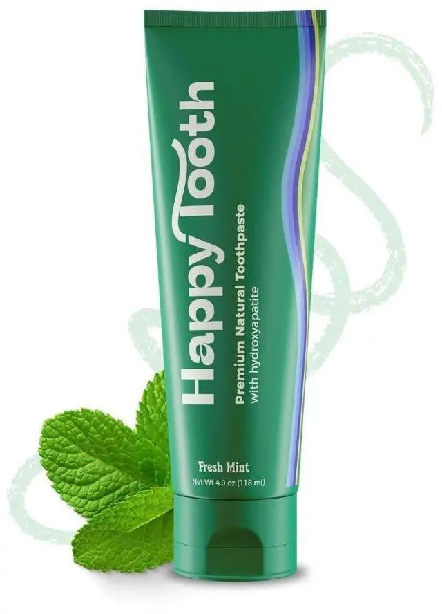 Main image of Toothpaste, Whitening, Fluoride Free, Fresh Mint, 4oz | Fluoride Free Toothpaste For Kids, Toddlers, Adults, SLS Free, Remineralizing, Enamel Safe, Dentist Formulated, Oral Care