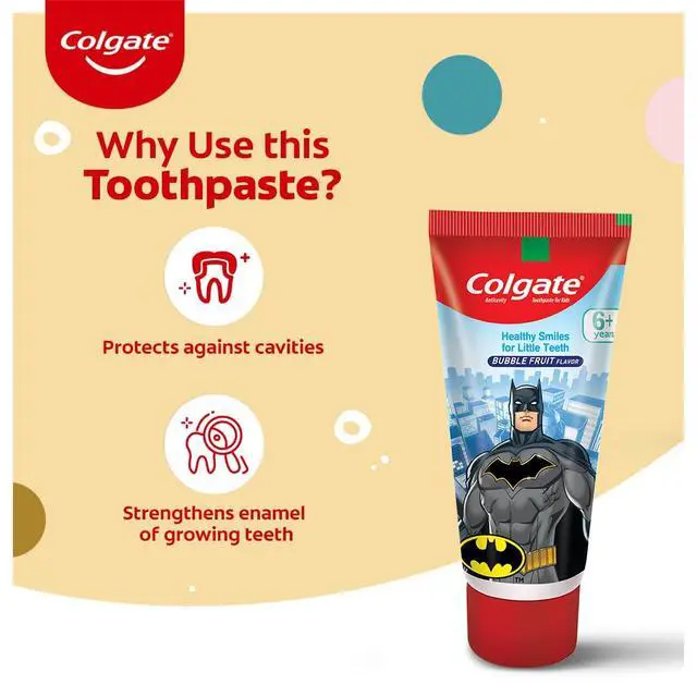 Alt view image 4 of 6 - Kids Batman Glow in Dark - 80 g
