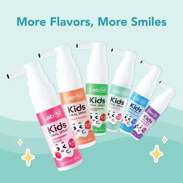 Alt view image 6 of 7 - Kids Oral Spray, Toddler Toothpaste Helper for Daily Oral Care and Fresh Breath, Children Approved with Fluoride Free for Newborn to Preschoolers, Xylitol Strawberry Flavor