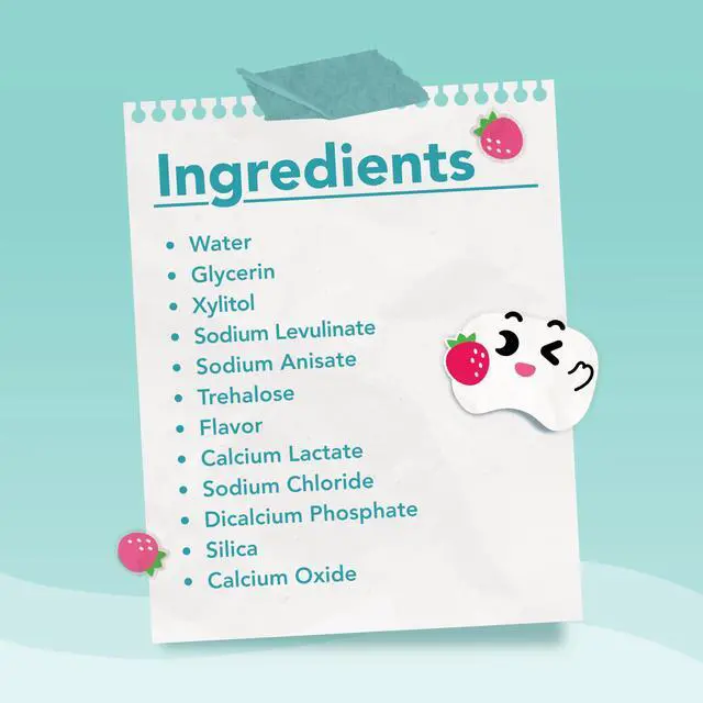 Alt view image 7 of 7 - Kids Oral Spray, Toddler Toothpaste Helper for Daily Oral Care and Fresh Breath, Children Approved with Fluoride Free for Newborn to Preschoolers, Xylitol Strawberry Flavor