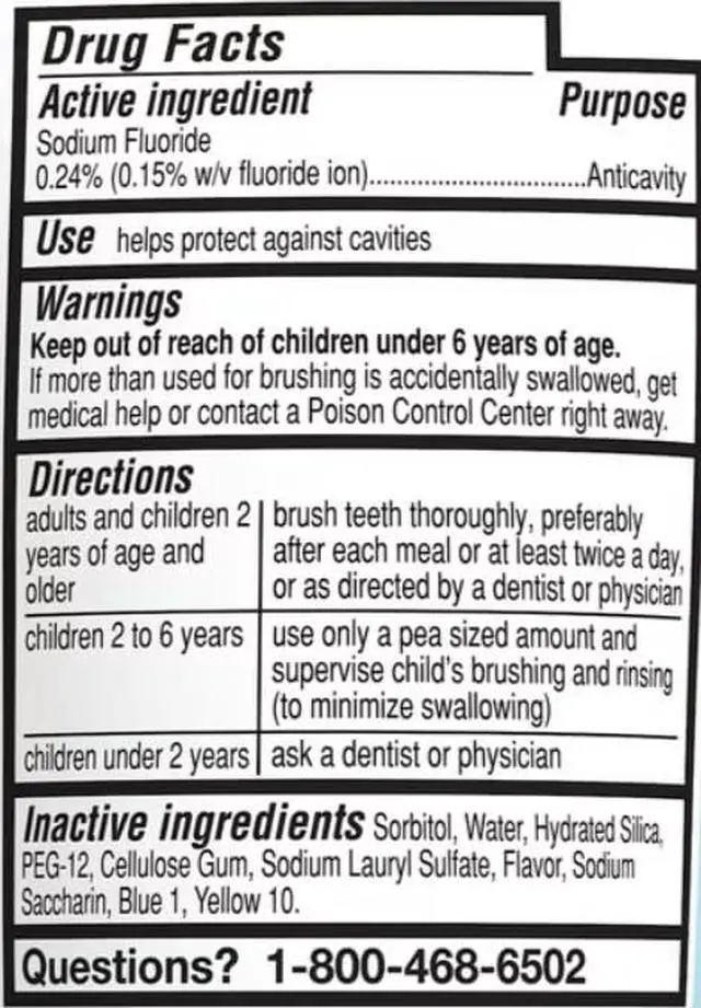 Alt view image 4 of 4 - Kids Toothpaste Unicorn Bubble Fruit Flavor - Fluoride Anticavity for Ages 2+, ADA-Accepted Clinically Proven Cavity & Enamel Protection 2 Tubes (3.5 oz Each)