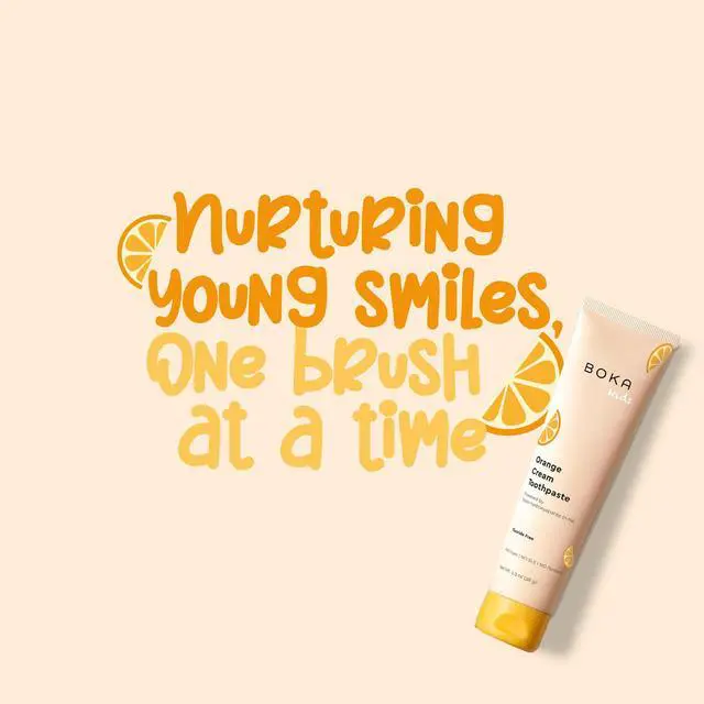 Alt view image 7 of 7 - Fluoride Free Toothpaste Nano Hydroxyapatite Toothpaste - Orange Cream Flavor, 1.3 oz 2pk
