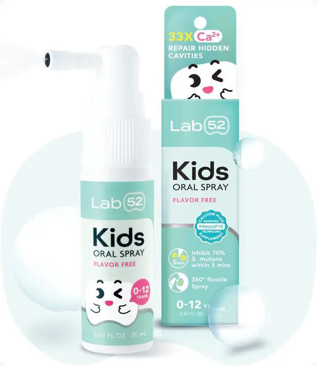 Main image of Kids Oral Spray, Toddler Toothpaste Helper for Daily Oral Care and Fresh Breath, Children Approved with Fluoride Free for Newborn to Preschoolers, Xylitol Flavor Free