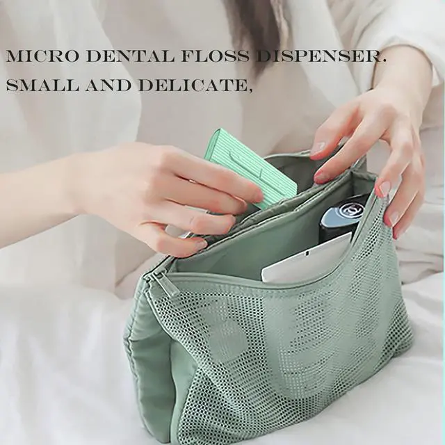 Alt view image 4 of 7 - Portable Dental Floss Picks Dispenser,Travel Flossers Case