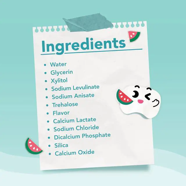 Alt view image 7 of 7 - Kids Oral Spray, Toddler Toothpaste Helper for Daily Oral Care and Fresh Breath, Children Approved with Fluoride Free for Newborn to Preschoolers, Xylitol Watermelon Flavor