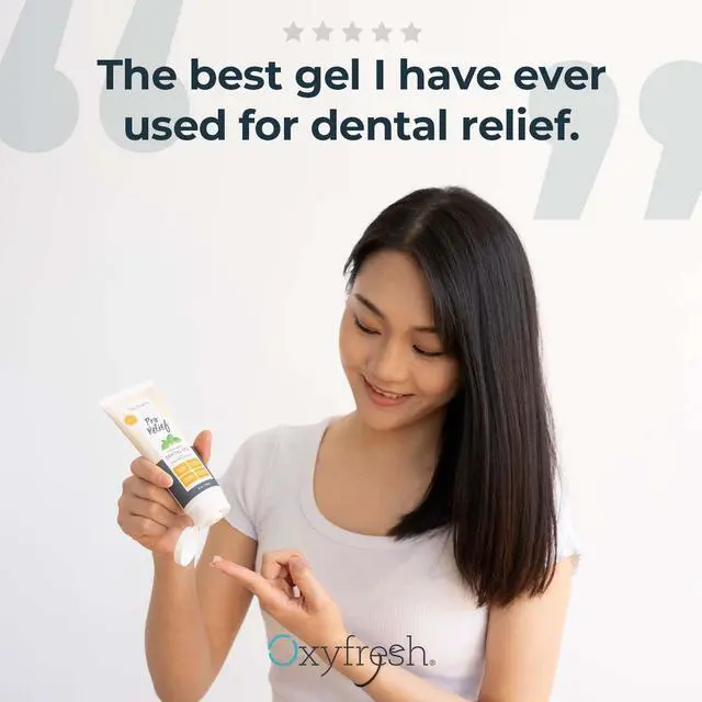 Alt view image 3 of 7 - Pro Relief Fluoride Free Dental Gel with Zinc and for Soothing Irritated Gums and Support Gum Health Infused with Aloe Vera, Chamomile and Xylitol Dentist Recommended - 4 oz