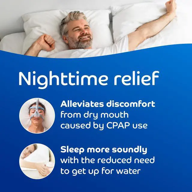 Alt view image 7 of 7 - XyliMelts for Dry Mouth Night Time or Day - Moisturizing Dry Mouth Adhering Discs, Sugar Free with Xylitol, 40 Count, Slightly-Sweet Flavor, 8-Hour Relief