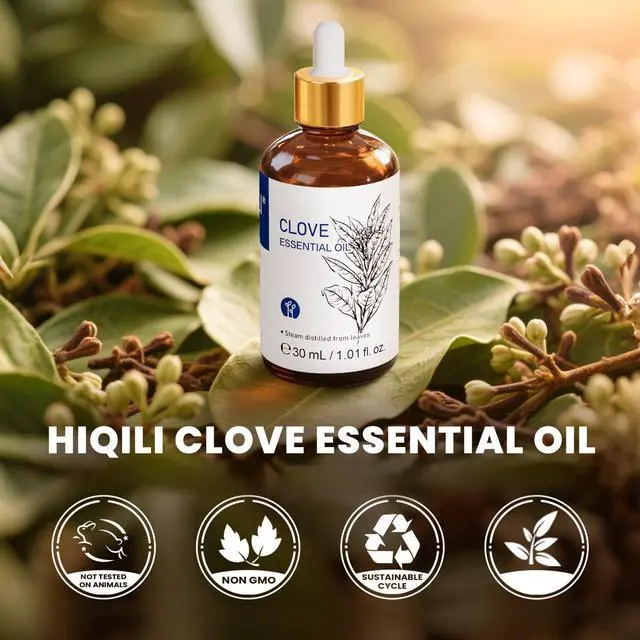 Alt view image 2 of 7 - Clove Essential Oil for Teeth and Gums, Oral Care, Diffuser, Skin