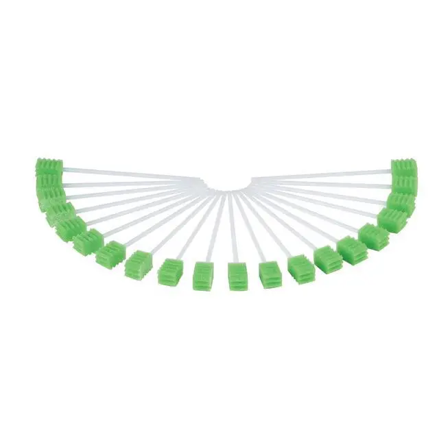 Alt view image 3 of 5 - Toothette® Oral Care Plus Dental Swabs - Single Use - Untreated - Bag of 20 Swabs