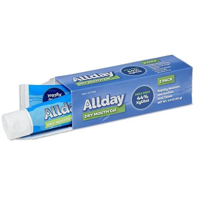 Alt view image 2 of 7 - Dry Mouth Treatment Gel - Maximum Strength Xylitol, Fast Acting, Non-Acidic (2 Tubes Inside One Box)