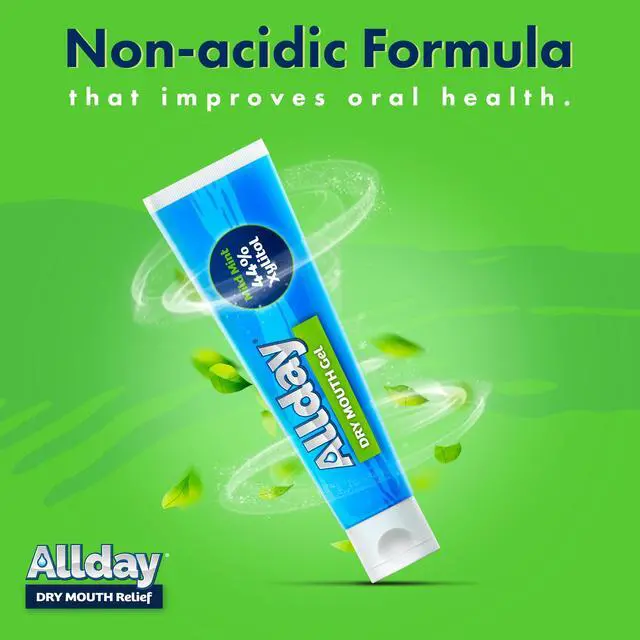 Alt view image 7 of 7 - Dry Mouth Treatment Gel - Maximum Strength Xylitol, Fast Acting, Non-Acidic (2 Tubes Inside One Box)