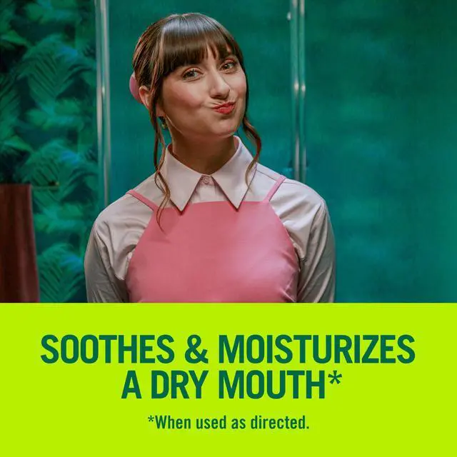 Alt view image 2 of 7 - Dry Mouth Oral Rinse, Tingling Mint, Dentist Formulated, 16 Fl Oz (2-Pack)