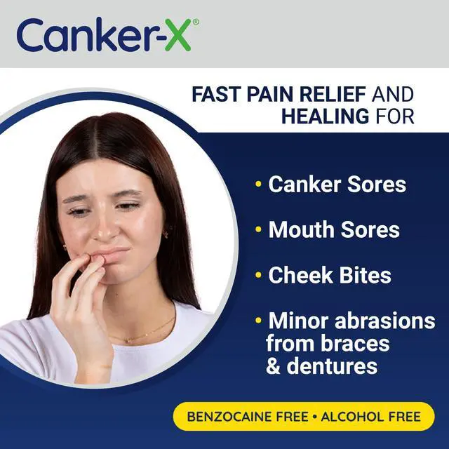 Alt view image 2 of 7 - Rincinol Oral Rinse Mouthwash, Quick Pain Relief from Canker Sores, Mouth Burns & More, Benzocaine Free & Alcohol Free Mouthwash, Adults & Kids 6+ Years, 4.0 Fl. Oz.