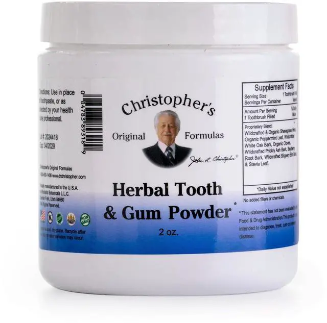 Main image of Herbal Tooth & Gum Powder | Natural Oral Care Powder | Plant-Based Alternative to Toothpaste