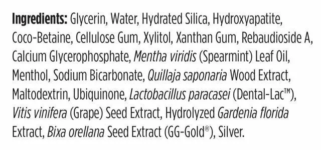 Alt view image 5 of 7 - Periobiotic Silver Hydroxyapatite Toothpaste - Fluoride Free Toothpaste with Oral Probiotics with Whitening Hydroxyapatite - Supports Gum Health & Remineralization (4oz Mint)