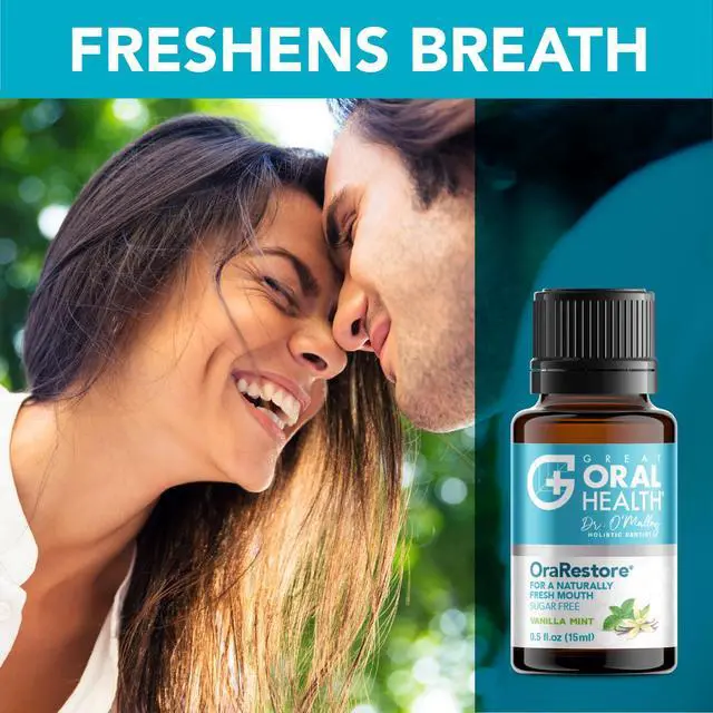 Alt view image 7 of 7 - OraRestore Bad Breath Treatment for Adults Halitosis: Dentist Formulated Oral Rinse Concentrate Tooth Oil Liquid Toothpaste, Fresh Breath Mouthwash for Dry Mouth, Oral Care, Healthy Gums & Teeth 15ml