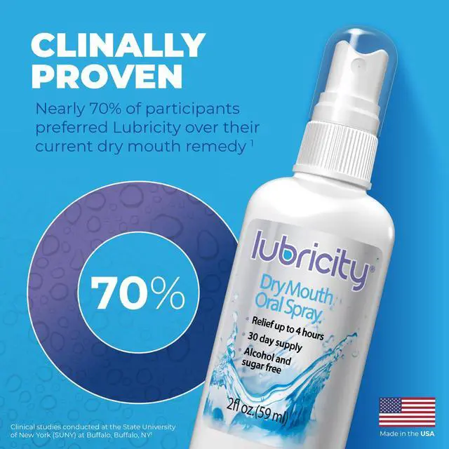 Alt view image 6 of 7 - Dry Mouth Oral Spray for Symptomatic Relief of Dry Mouth, Flavorless - 2 oz, 30 Day Supply