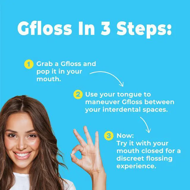 Alt view image 5 of 6 - Hands-Free Dental Floss - 40 Count - Easy to Use & Discreet Flossers for Adults | Travel Floss | Thin Soft Floss | Unwaxed Unflavored | PFAS-Free Oral Care