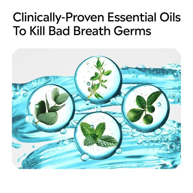 Alt view image 5 of 7 - Gum Therapy Antiplaque & Anti-Gingivitis Mouthwash, ADA Accepted Oral Rinse Helps Reverse Early Gingivitis Signs Like Bleeding Gums, 4X Healthier Gums in 3 Weeks vs Brushing Alone, Mint, 1 L