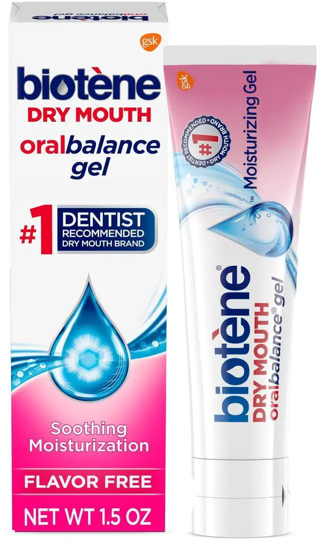 Main image of OralBalance Moisturizing Gel, Alcohol Free Gel and Dry Mouth Gel, Flavor Free - 1.5 oz