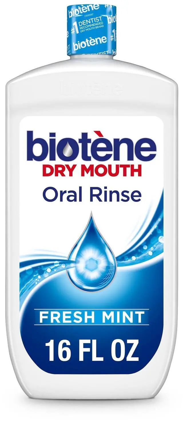 Main image of Oral Rinse Mouthwash for Dry Mouth, Fresh Mint - 16 fl oz
