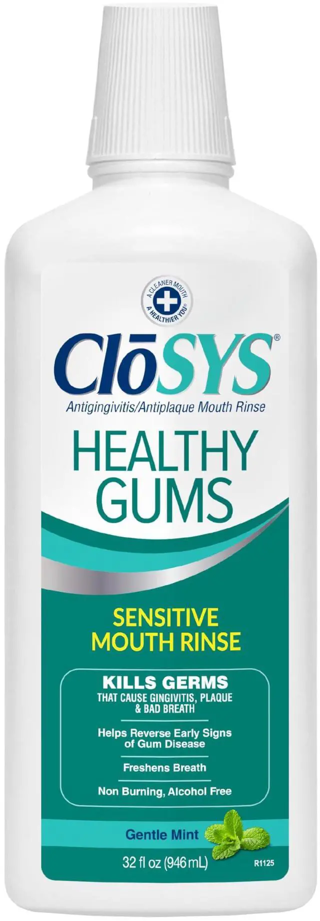 Main image of Healthy Gums Mouthwash 32 Fl Oz, Antiplaque, Anti-Gingivitis Mouthwash, Non-Burning, Non-Irritating