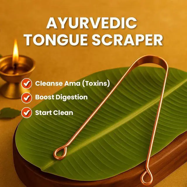Alt view image 2 of 7 - Copper Tongue Scraper - Metal Oral Hygiene Tool for Adults & Kids, Reusable Tongue Scraper & Cleaner, Fresher Breath & Debris Removal, Travel-Friendly, USA-Based Seller - 4 PACK