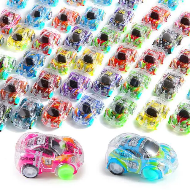 Main image of 50 Pcs Mini Pull Back Cars Set, Pull Back Racing Vehicles for Kids Toddlers, Bulk Toys Party Favors Treasure Box, Classroom Prizes, Pinata Fillers,Goodie Bag Stuffers for Boys Girls