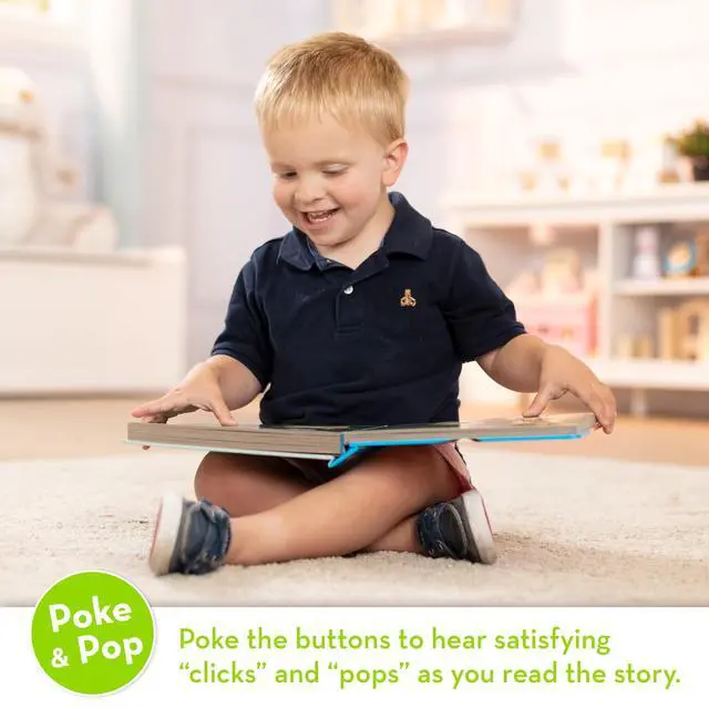 Alt view image 2 of 7 - Poke-a-Dot! Old MacDonalds Farm, Interactive Children's Board Book with Buttons to Pop, Educational Sensory Toy for Toddlers & Preschoolers Ages 3+ - FSC Certified