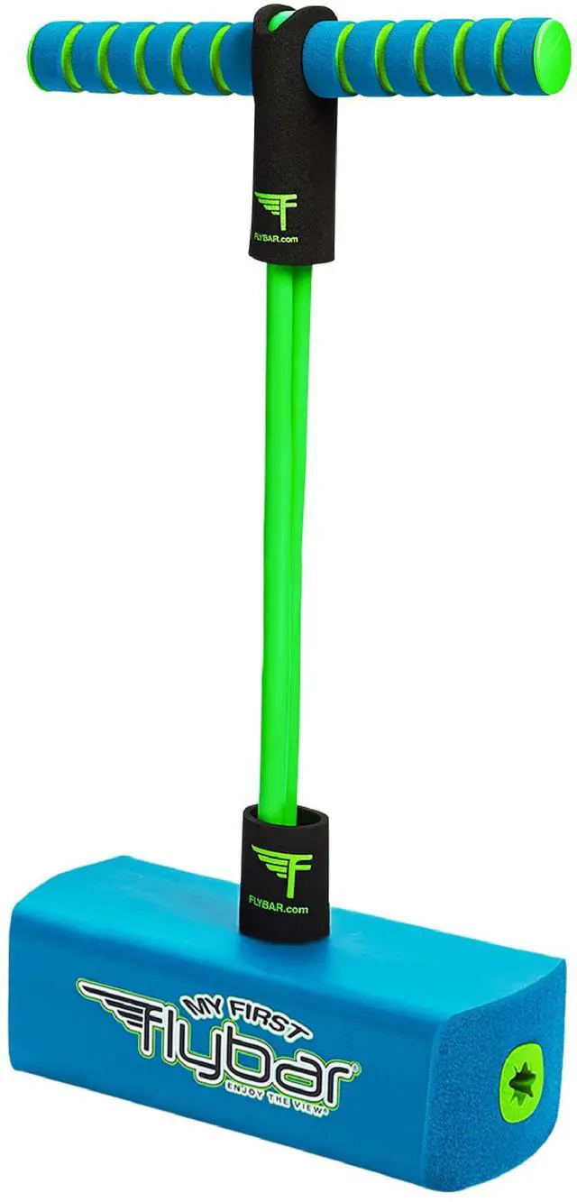 Main image of My First Foam Pogo Jumper for Kids Fun and Safe Pogo Stick, Durable Foam and Bungee Jumper for Ages 3 and up Toddler Toys, Supports up to 250lbs (Blue)