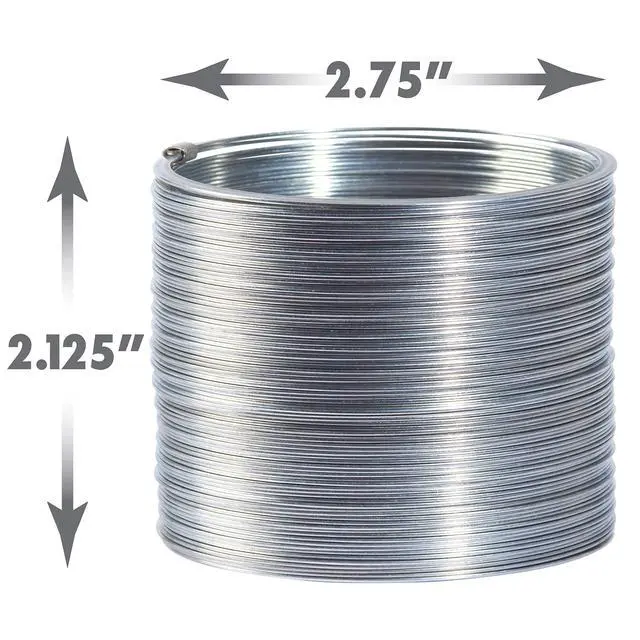 Alt view image 4 of 6 - The Original Slinky Walking Spring Toy, 2.75-inch Diameter Metal Slinky, Fidget Toys