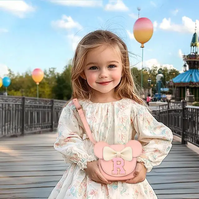 Alt view image 4 of 7 - Toddler Purse Girl Gifts: Girls Birthday Gifts for 3-8 - Toys for Ages 2-4 Purse, Pink, Letter R