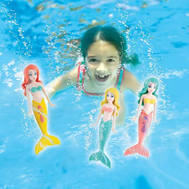 Alt view image 6 of 6 - Dive Mermaids 4pc Colors May Vary