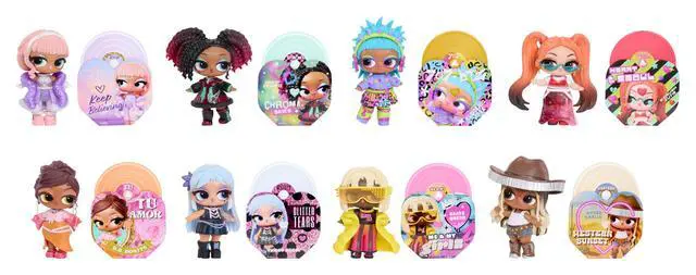 Alt view image 3 of 7 - Music Festival Dolls with Collectible Vinyl Albums, Interactive Unboxing, 7 Total Surprises Collect All 8 Unique Styles! Gift for Kids Ages 4+