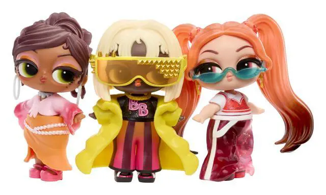 Alt view image 6 of 7 - Music Festival Dolls with Collectible Vinyl Albums, Interactive Unboxing, 7 Total Surprises Collect All 8 Unique Styles! Gift for Kids Ages 4+