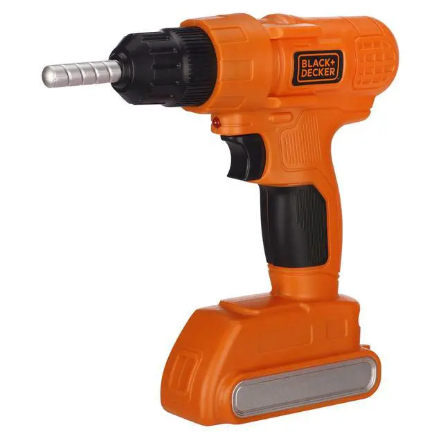 Alt view image 2 of 2 - Jr. Electronic Power Drill, Boys, Kids Pretend Play Tool with Realistic Sound & Action!