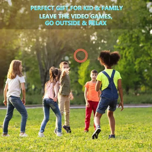 Alt view image 2 of 6 - Flying Disc for Kids Adults 11 inch 3 Pack Outdoor Toy for 4+ Year Old
