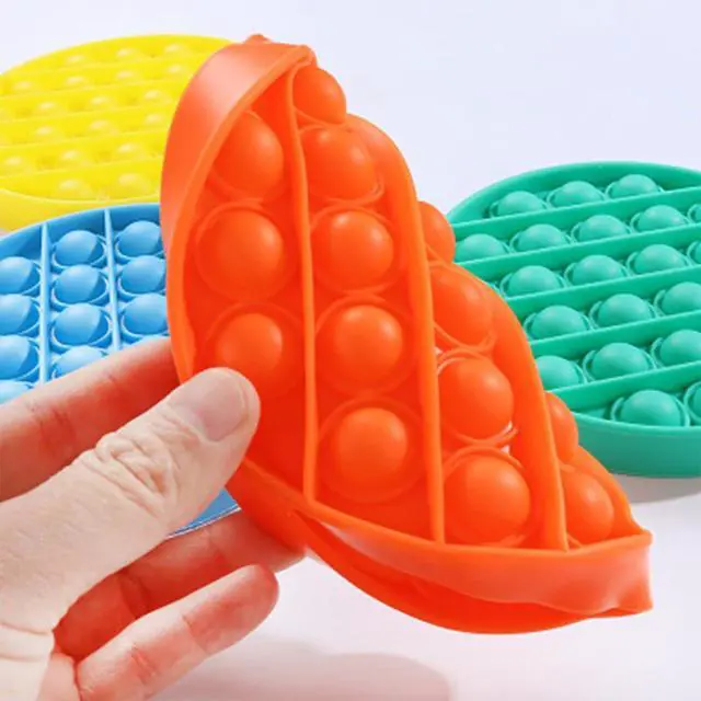 Alt view image 4 of 7 - Random 12 Pcs Fidget Toys, Pop Fidget Sensory Toys Set,Stress Relief Gifts for Kids & Adults,Pop Bulk & Party Favors Toddler Toys for Easter Gifts,Party Supplies,Classroom Prizes