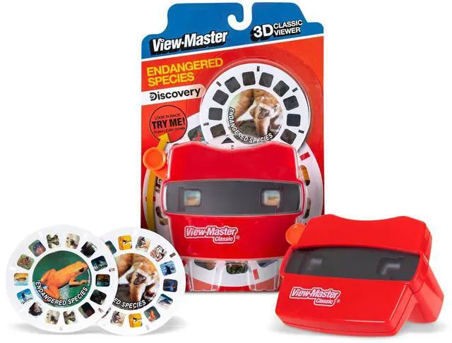 Main image of Classic Metallic Viewfinder with 2 Reels - Retro STEM Learning Toy for Kids & Adults, Nature Education for Ages 3+