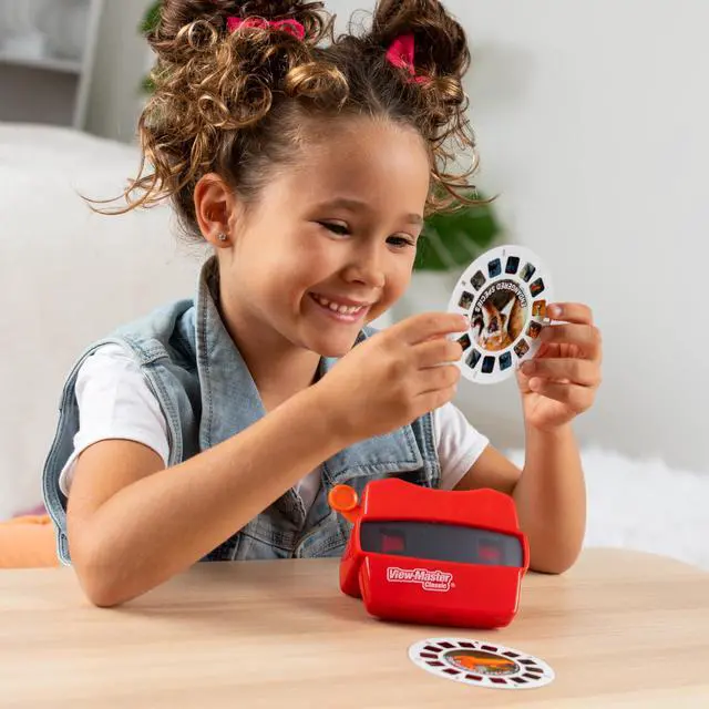 Alt view image 6 of 6 - Classic Metallic Viewfinder with 2 Reels - Retro STEM Learning Toy for Kids & Adults, Nature Education for Ages 3+
