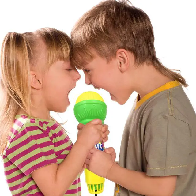 Alt view image 3 of 5 - 8 PCS Toy Microphones for Kids Karaoke Mics for Children Lightweight Music Toys Fun Supplies for Birthday Picnic BBQ or Party