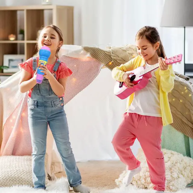 Alt view image 5 of 5 - 8 PCS Toy Microphones for Kids Karaoke Mics for Children Lightweight Music Toys Fun Supplies for Birthday Picnic BBQ or Party