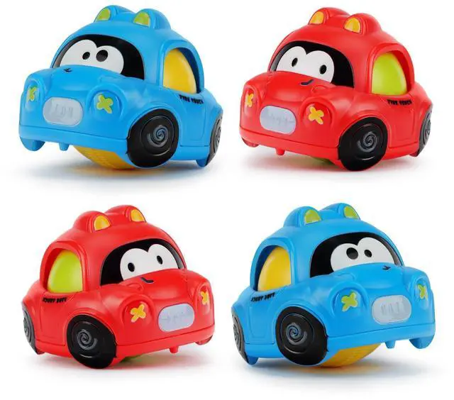 Main image of Inertial Push Pull Car Toys for 1 Year Old Boy Girl, Toddlers 1-3 Birthday Gift, Baby Toys 12-18 Months, Vehicle for 6-9-12-18 Month, First Birthday Gifts for Boys Girl