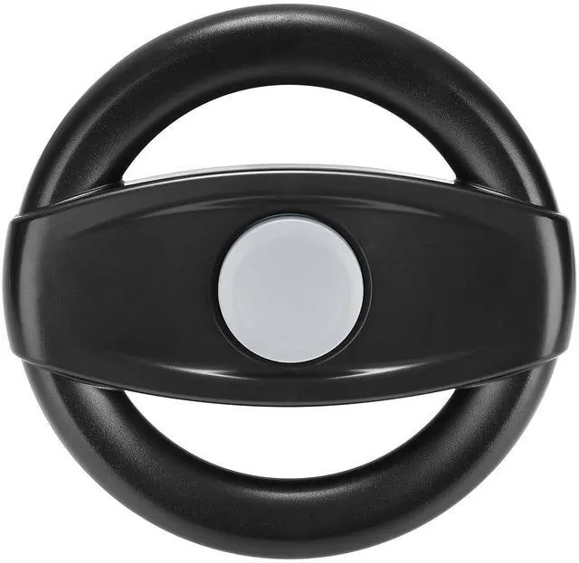 Main image of Stroller Steering Wheel Toy, Simulated Steering Wheel for Stroller Shopping Carts Cart Universal Detachable Pretend Driving Funny Toy Attachment