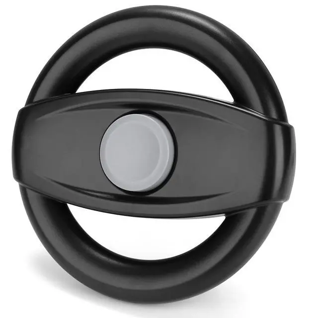 Alt view image 2 of 7 - Stroller Steering Wheel Toy, Simulated Steering Wheel for Stroller Shopping Carts Cart Universal Detachable Pretend Driving Funny Toy Attachment