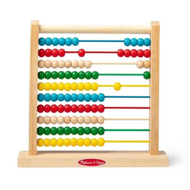 Alt view image 4 of 7 - Abacus Classic Wooden Toy with 100 Beads - Preschool Learning Activities and Math Games for Kids, Homeschool Essentials for Ages 3+