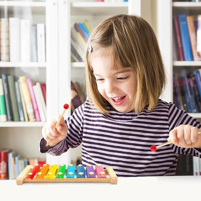 Alt view image 7 of 7 - Xylophone for Kids, Xylophone Musical Toy with Child Safe Mallets Educational Musical Instruments Toy for Toddlers