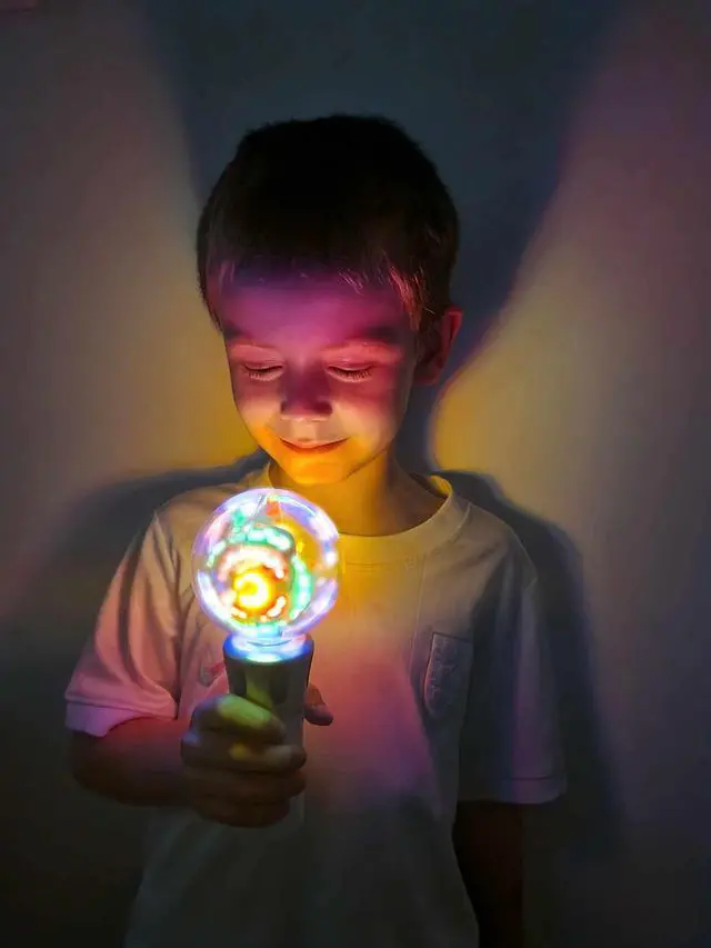 Alt view image 5 of 7 - Musical Light Up Wand - Sensory Lights for Autistic Children - Light Up Sensory Toys - Autism Toys - Sensory Toys for Kids with Autism