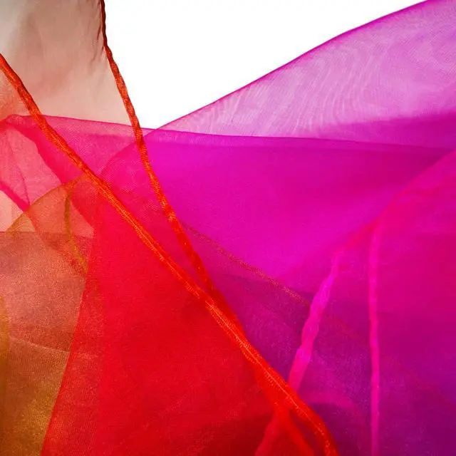 Alt view image 5 of 7 - Juggling Scarves, 12 PCS Dance Scarves for Kids Play Silk Scarve for Toddlers Children Movement Music Scarf Magic Tricks Performance Props Accessories Rhythm Band Scarfs 12colors 24 inches